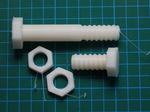 Poor man’s openscad screw library
