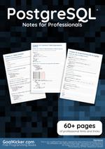PostgreSQL Notes for Professionals book