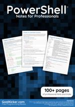 PowerShell Notes for Professionals book