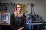 Changing the color of 3-D printed objects