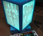 Rotating Lithophane Box