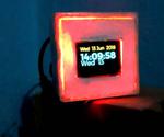 Raspberry Pi Oled Clock Watch It Hear It and Feel It