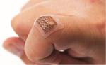 Wearable ultrasound patch monitors blood pressure deep inside body