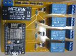 ESP8266 4-Channel Relay Module Home Automation Project