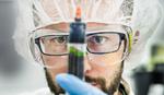 Living electrodes with bacteria and organic electronics