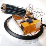 Rubber Band Gatling Gun Turret (Arduino)