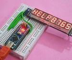 Arduino Nano - 8 Digit Segment Display