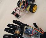 remote control car with glove controller