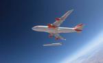 Virgin Orbit’s Rocket-Launching 747 Jumbo Jet Nails 1st Drop Test