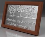 Embossing Metal Foils With 3D Printed Stencils