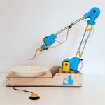 Open assistive robotic arm for meal