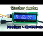Weather Station NODEmcu I2c HD44780