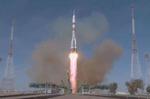 Soyuz crew launches on ‘ultrafast’ two-orbit flight to space station