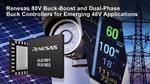 Renesas Unveils Industry’s Highest Performance 80V Bidirectional Buck-Boost and Dual-Phase Buck DC/DC Controllers