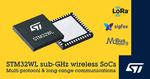 STMicroelectronics Announces Mass-Market Availability of STM32WL LoRa®-Compatible Wireless System-on-Chip Family