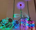Optical Fibers and LEDs - Three Projects