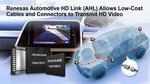 New Renesas Solution For Automotive Cameras Enables High-Definition Video Using Low-Cost Cables and Connectors