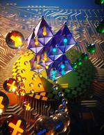 Room-temperature switching of spin-to-charge conversion in ferroelectric semiconductors