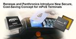 Renesas and Panthronics introduce new cost- and space-saving design for secure mobile PoS terminals