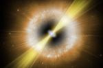 Super-bright stellar explosion is likely a dying star giving birth to a black hole or neutron star