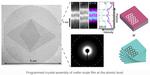 Programmed assembly of wafer-scale atomically thin crystals
