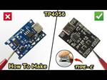 DIY TP4056 Charging Module