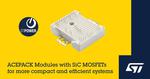 Flexible power modules from STMicroelectronics simplify SiC inverter designs